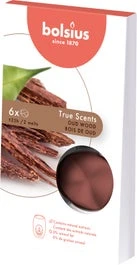Bolsius Geurwax True Scents Oud Wood Bruin 3 X 10 X 18 Cm