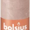Bolsius Rustiek Stompkaars 130/68 - Misty Pink -Bolsius 8717847142924