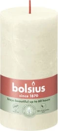 Bolsius Stompkaars Rustiek Shine Crème 60 Uur D 6,8 H 13 Cm