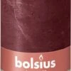 Bolsius Stompkaars Rustiek Shine Bordeaux 60 Uur D 6,8 H 13 Cm -Bolsius 8717847142962 0 1