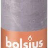 Bolsius Rustiek Stompkaars 130/68 - Frosted Lavender -Bolsius 8717847142979