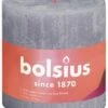 Bolsius Stompkaars Rustiek Shine Paars 62 Uur D 10 H 10 Cm