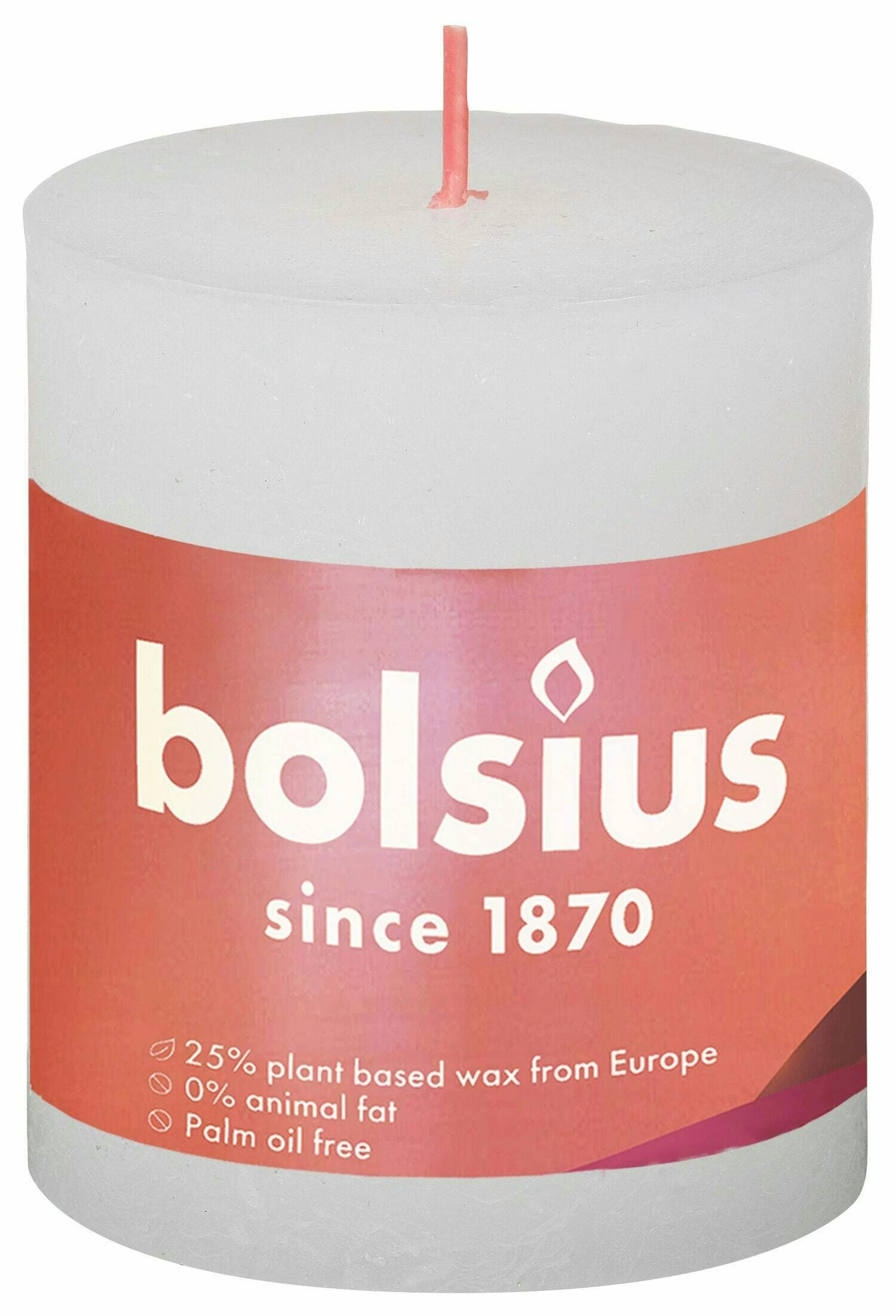 Bolsius Bolsius Shine Rustiekkaars 80/68 Cloudy White 3 Bolsius Bolsius Shine Rustiekkaars 80/68 Cloudy White