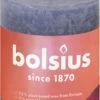 Bolsius Stompkaars Rustiek Shine Blauw 35 Uur D 6,8 H 8 Cm -Bolsius 8717847146571 1