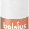 Bolsius Rustiek Stompkaars 130/68 - Cloudy White
