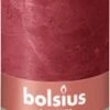 Bolsius Stompkaars Rustiek Shine Rood 60 Uur D 6,8 H 13 Cm -Bolsius 8717847146649 0