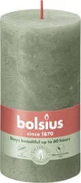 Bolsius Stompkaars Rustiek Shine Groe 60 Uur D 6,8 H 13 Cm