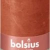 Bolsius Stompkaars Rustiek Shine Oranje 60 Uur D 6,8 H 13 Cm