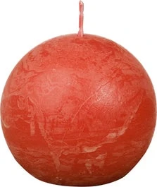 Bolsius Bolkaars Rustiek Shine Oranje 25 Uur D 7,6 H 7,1 Cm