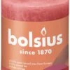 Bolsius Rustiek Stompkaars 80/68 - Blossom Pink -Bolsius 8717847148001