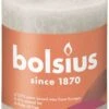 Bolsius Rustiek Stompkaars 80/68 - Sandy Grey 1 Bolsius Rustiek Stompkaars 80/68 - Sandy Grey -Bolsius 8717847148018