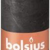 Bolsius Rustiek Stompkaars 130/68 - Stormy Grey -Bolsius 8717847148070