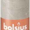 Bolsius Rustiek Stompkaars 130/68 - Sandy Grey 1 Bolsius Rustiek Stompkaars 130/68 - Sandy Grey -Bolsius 8717847148094