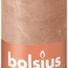 Bolsius Rustiek Stompkaars 130/68 - Creamy Caramel -Bolsius 8717847149305