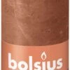 Bolsius Rustiek Stompkaars 130/68 - Rusty Pink -Bolsius 8717847149312