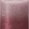 Bolsius Stompkaars Rustiek Sunset Roze / Grijs 35 Uur D 6,8 H 8 Cm -Bolsius 8717847151278 1