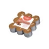 Bolsius True Scents Geurtheelichten Appel Kaneel 4 Branduren 18 Stuks -Bolsius 8717847151513 0