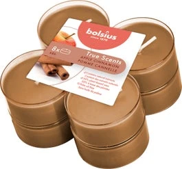 Bolsius Geurkaars True Scents Apple Cinnamon Bruin 8 Uur 8 Stuks 3 Bolsius Geurkaars True Scents Apple Cinnamon Bruin 8 Uur 8 Stuks