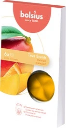 Bolsius Geurwax True Scents Mango Geel 6 Stuks