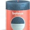 Bolsius Stompkaars Shimmer Blauw 35 Uur D 6,8 X H 8 Cm -Bolsius 8717847156617 0 1 1
