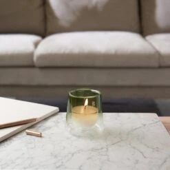 Bolsius Geurkaars CleanLight Navulling Grapefruit & Ginger 20 Uur D 5,5 H 11,6 Cm 2 Stuks -Bolsius 8717847157225 5