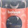 Bolsius Stompkaars Rustiek Silhouette Blauw 35 Uur D 6,8 H 8 Cm -Bolsius 8717847157300 0 1