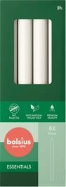 Bolsius Dinerkaars Essentials Wit 8 Uur 4,5 X 8,8 X 23,7 Cm 8 Stuks 3 Bolsius Dinerkaars Essentials Wit 8 Uur 4,5 X 8,8 X 23,7 Cm 8 Stuks