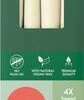 Bolsius Dinerkaars Essentials Ivoor 7,5 Uur D 2,4 H 24,5 Cm 4 Stuks -Bolsius 8717847160669 0