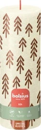 Bolsius Stompkaars Bolsius Shine Wit 85 Uur D 6,8 H 19 Cm