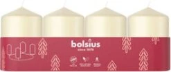 Bolsius Stompkaars Crème 7 Uur D 4 H 6 Cm 4 Stuks