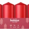 Bolsius Stompkaars Rood 20 Uur D 5 H 10 Cm 4 Stuks 1 Bolsius Stompkaars Rood 20 Uur D 5 H 10 Cm 4 Stuks -Bolsius 8717847189745 0