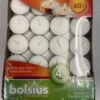Bolsius Waxinelichtjes - 60 Stuks - Wit - 2 Verpakkingen -Bolsius 899x1200 2