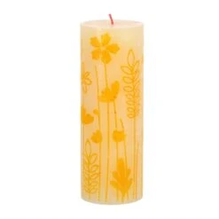 Bolsius Stompkaars Rustiek 19 X 6,8 Cm Butter Yellow -Bolsius 8e9fc460f95541c41d45e669fb735501