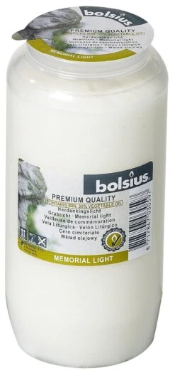 Bolsius Herdenkingslicht Nr. 7 Kompo Transparant