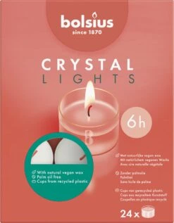 Bolsius - Clear Cup - 144 Waxinelichtjes - Theelichtjes - 6 Branduren - Duurzaam -Bolsius 935x1200