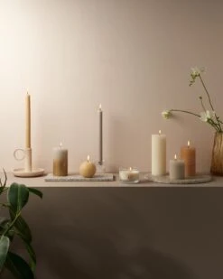 Bolsius - 16 Dinerkaarsen Rustiek - Licht Geel - Paasdecoratie -Bolsius 960x1200 10