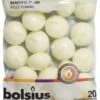 Drijfkaarsen Zak 20 Ivoor 30/45mm Bolsius -Bolsius 973x1200