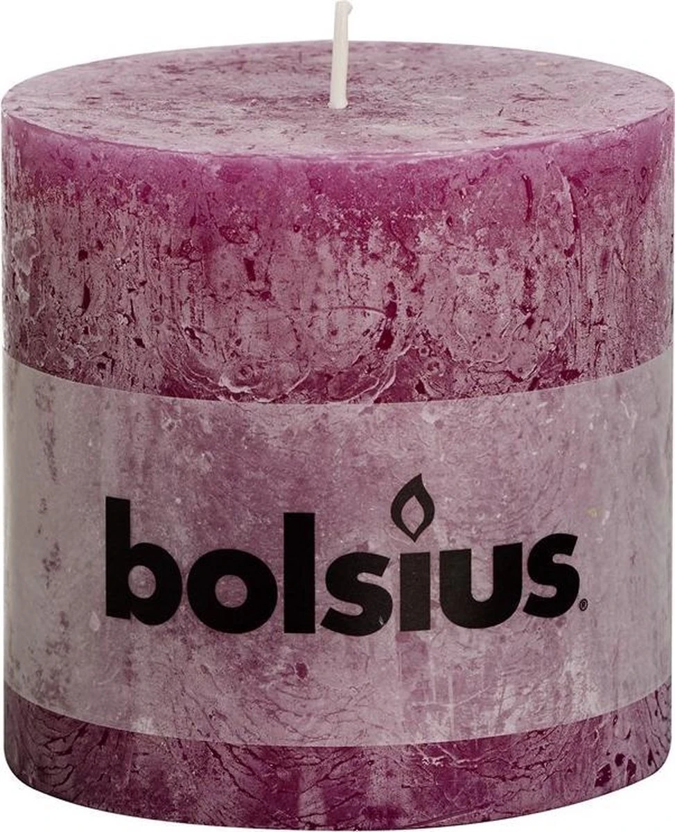 Bolsius Kaars 100/100 Rustiek Cyclaam 3 Bolsius Kaars 100/100 Rustiek Cyclaam