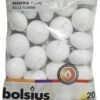 Bolsius Drijfkaarsen - 20 Stuks - Wit -Bolsius 977x1200