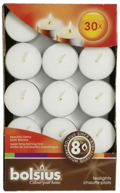 Bolsius Theelicht 8 Uur Doos 30stuks