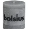 Bolsius Rustiek Stomp 8X7Cm L.Grijs OP=OP -Bolsius babfb8c752bb9ddfdf4d1b34f8c2d67c